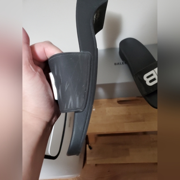 Balenciaga BB pool wedge slides - Picture 8 of 11